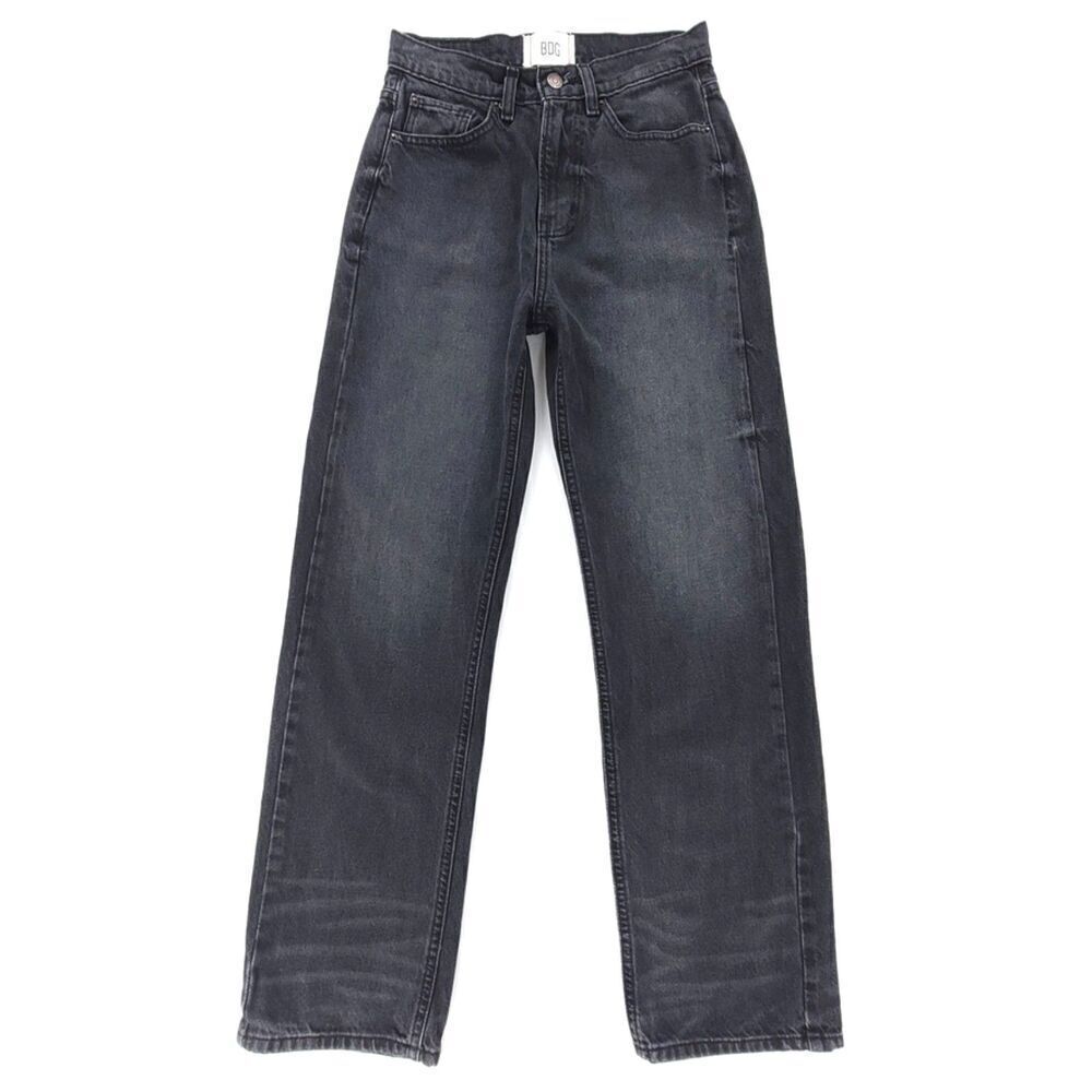 URBAN OUTFITTERS BDG Cowboy Jeans Slouchy Wide Straight Western 26 x 29 Black